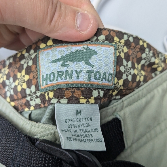 HORNY TOAD Men Cargo Short Loose Fit Size Medium Cotton/Nylon Material - Picture 4 of 9